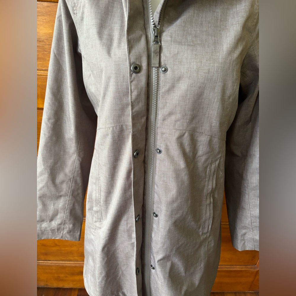 Eddie Bauer Women's Mackenzie Trench Coat in a brown/taupe color - Picture 2 of 8